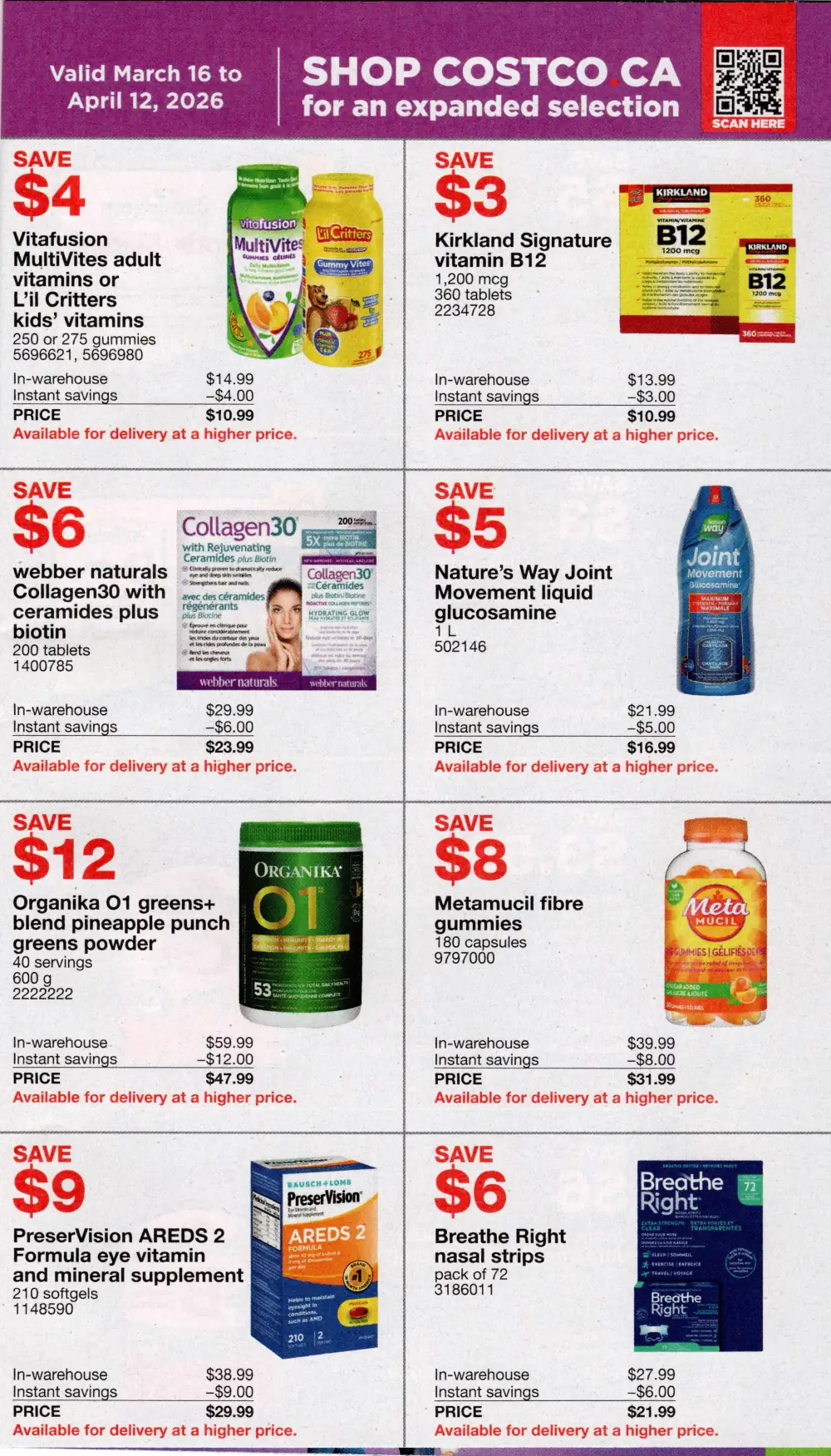 Costco flyer page 15