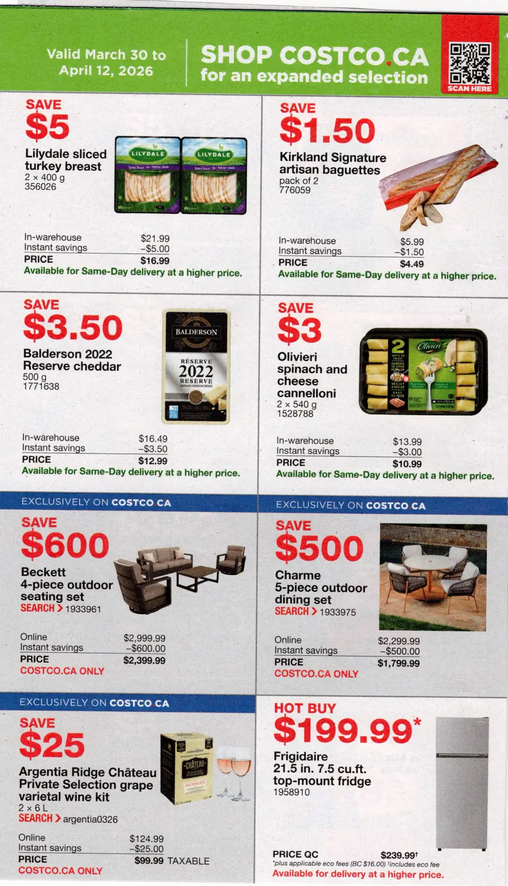 Costco flyer page 19