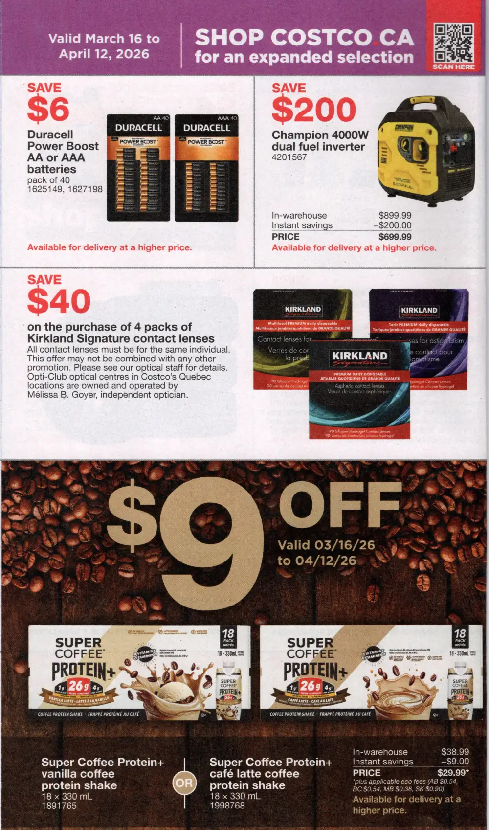 Costco flyer page 6