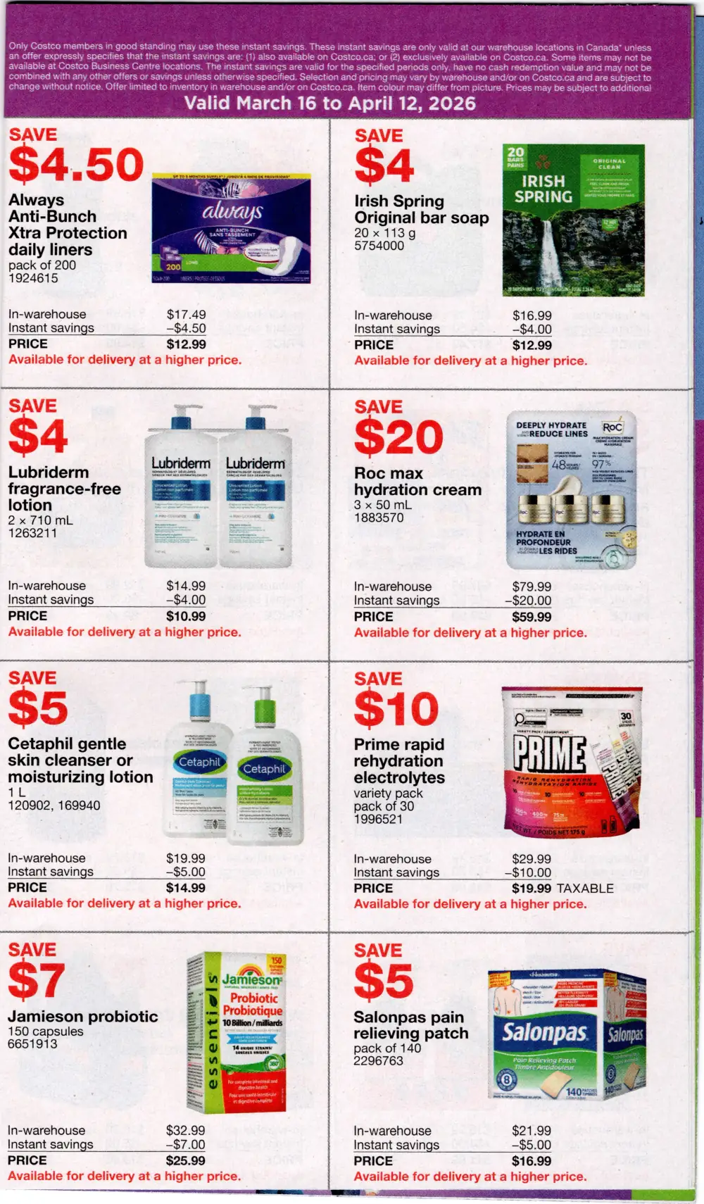 Costco flyer page 13