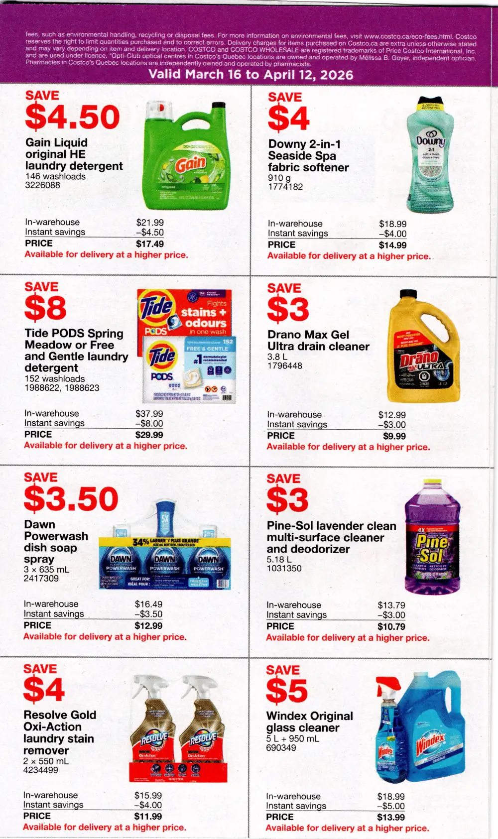 Costco flyer page 14