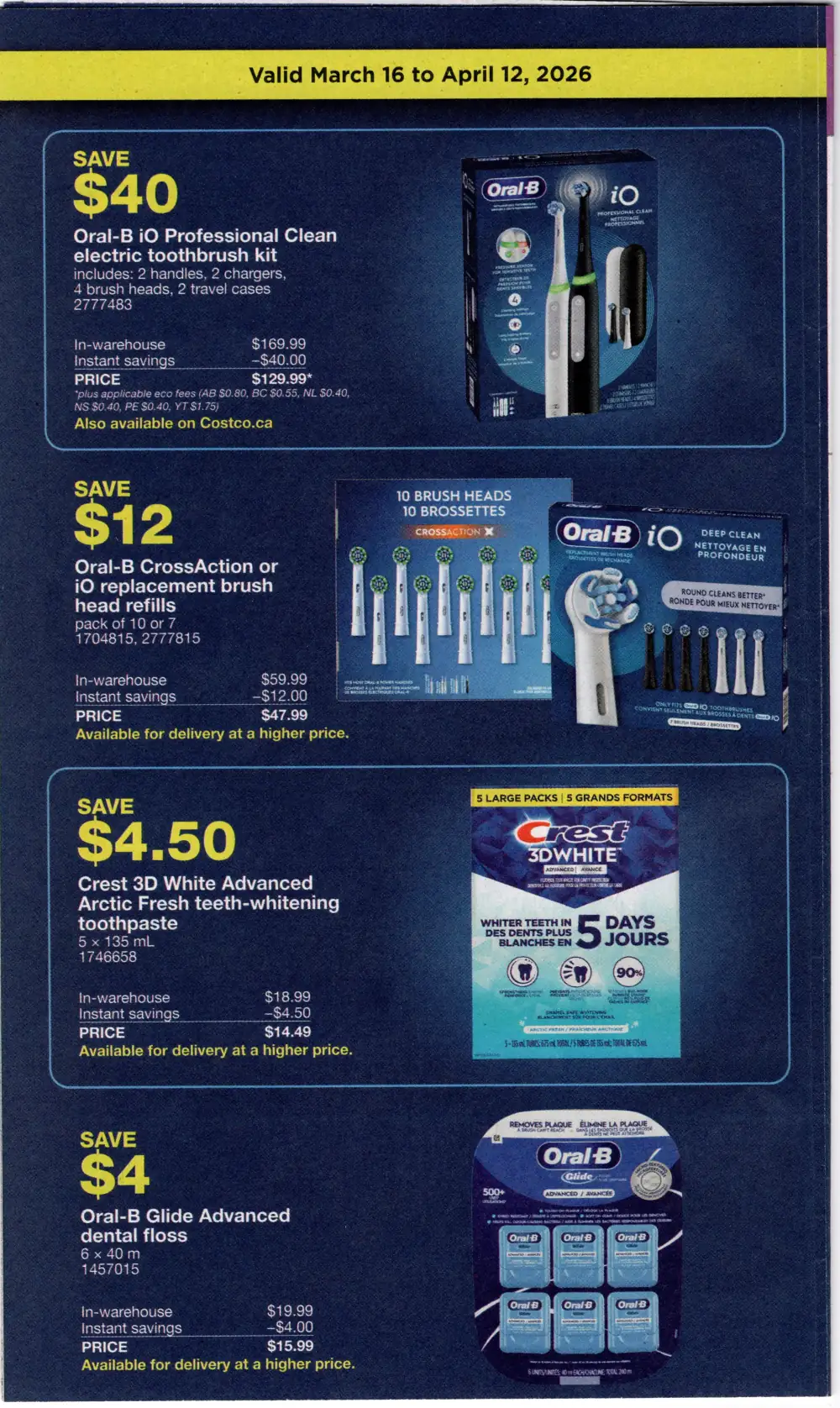 Costco flyer page 10
